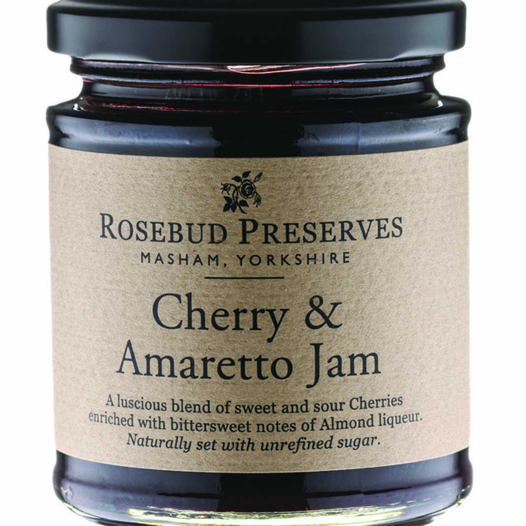 Rosebud Cherry & Amaretto Jam