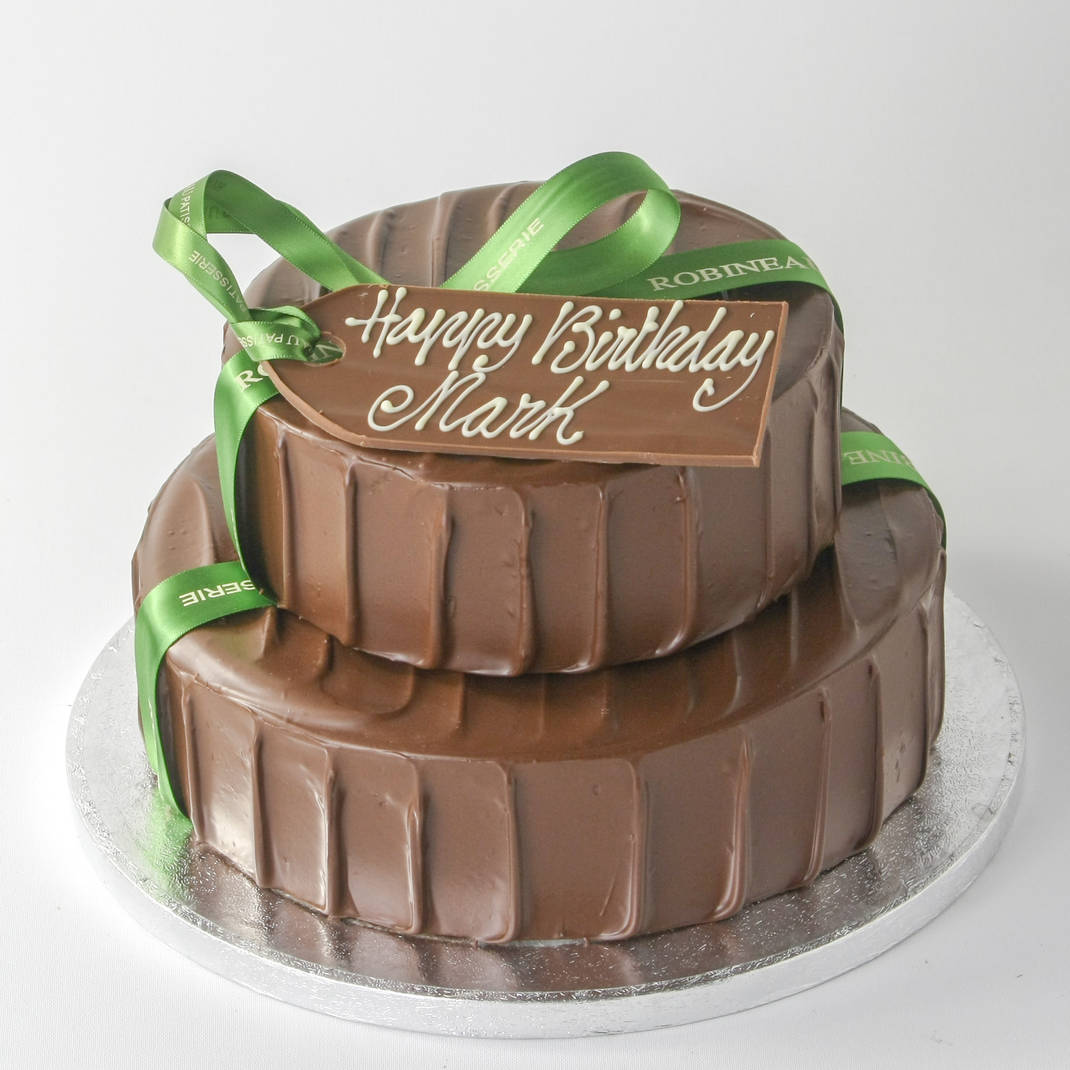 2 Tier Plain Robineau Gateau (10 and 6 inches)