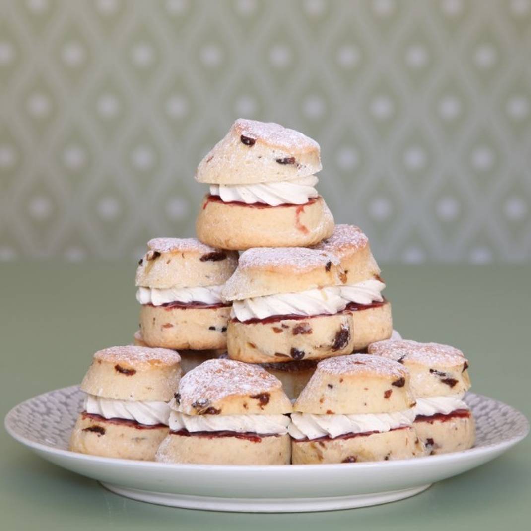 15 Mini Cream Scones Platter