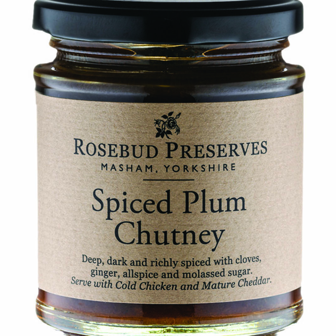 Rosebud Spiced Plum Chutney