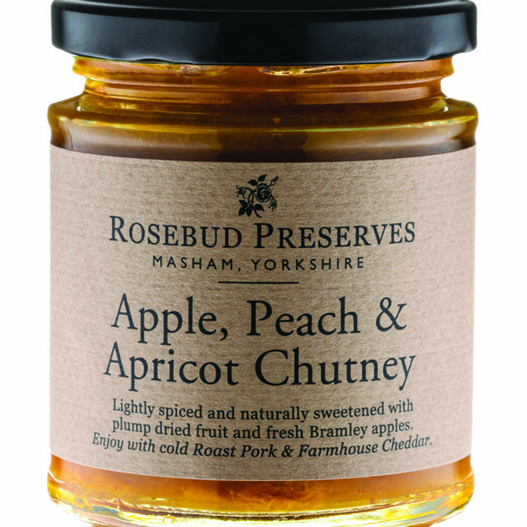 Rosebud Apple, Peach & Apricot Chutney