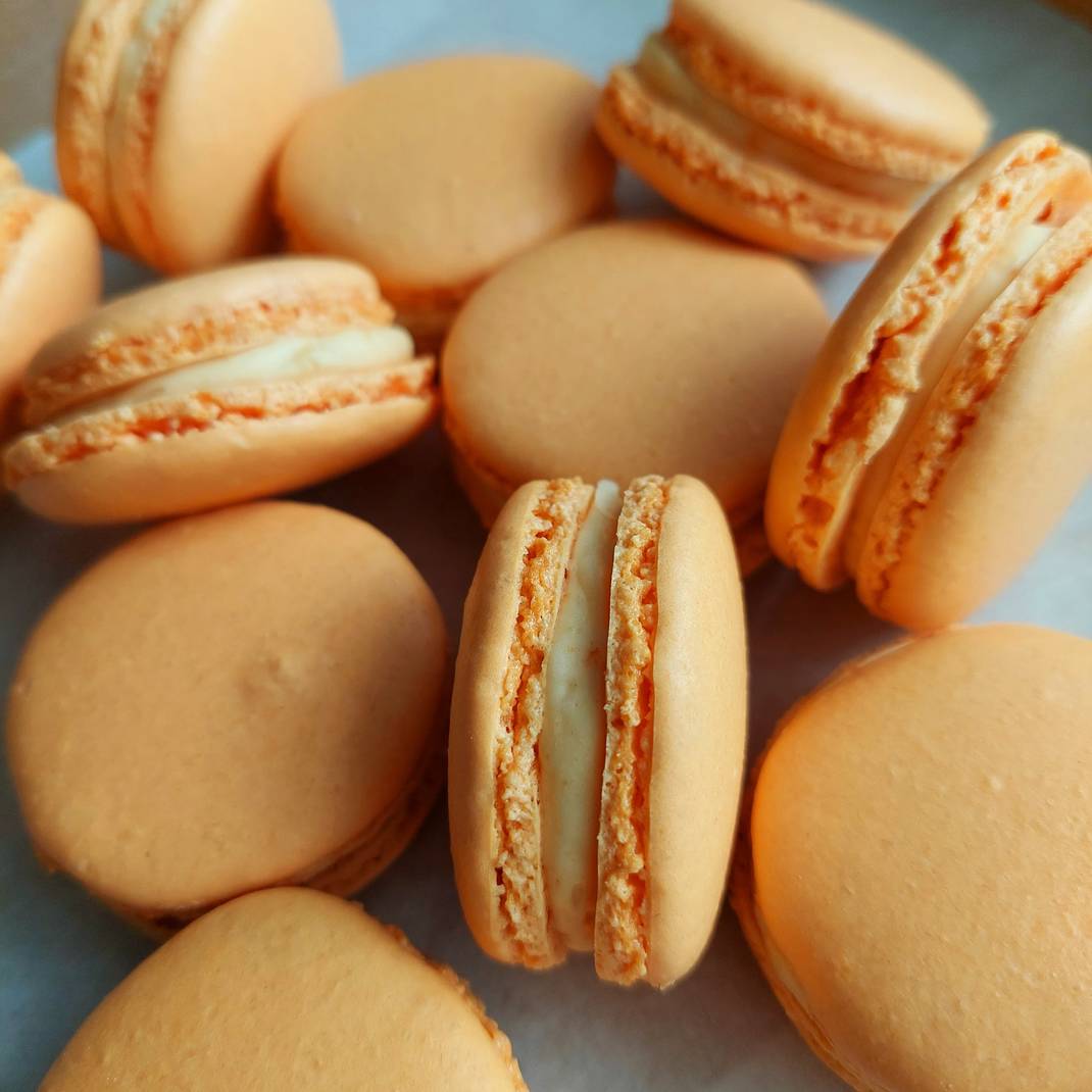 Orange Parisian Macaroon