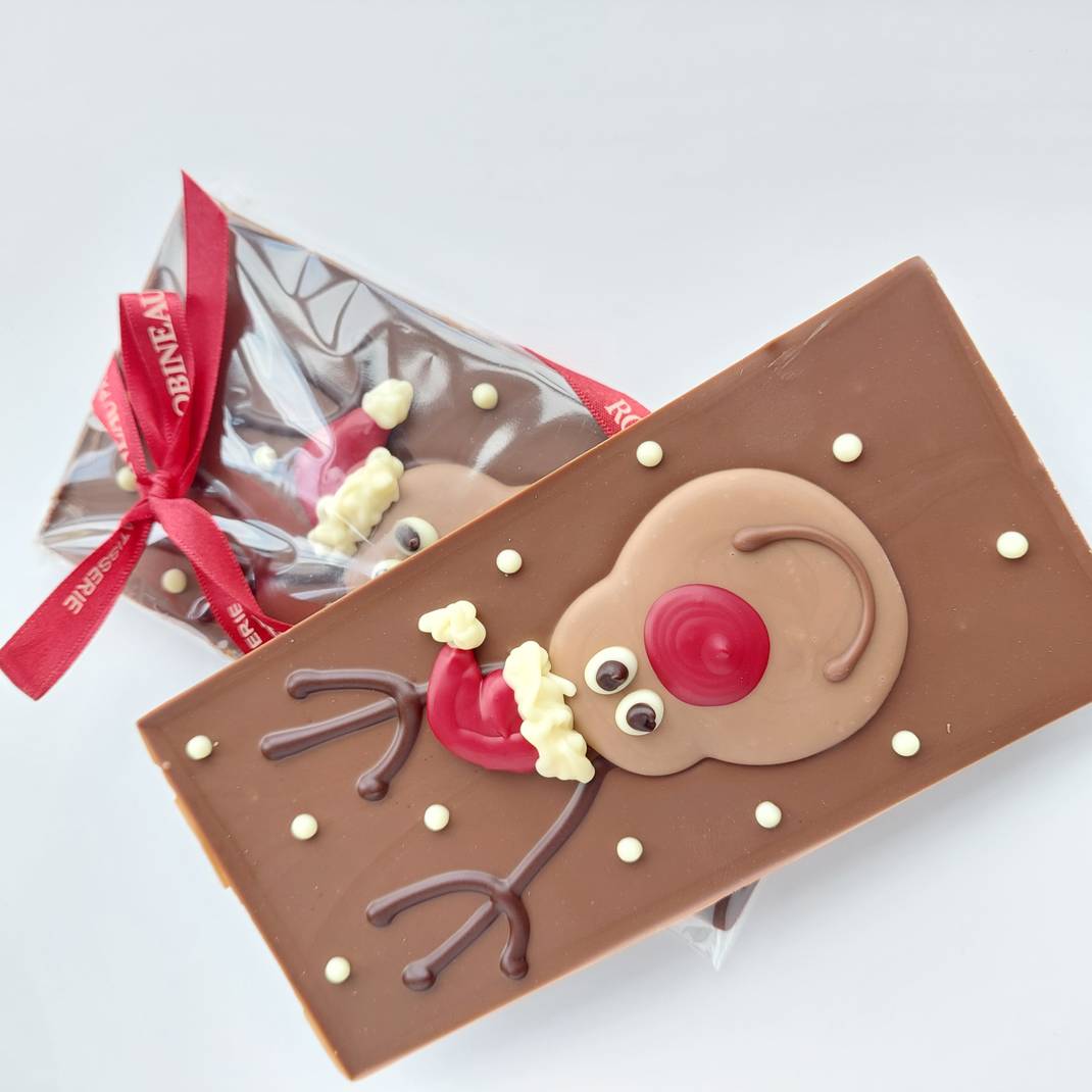 Reindeer Chocolate Bar