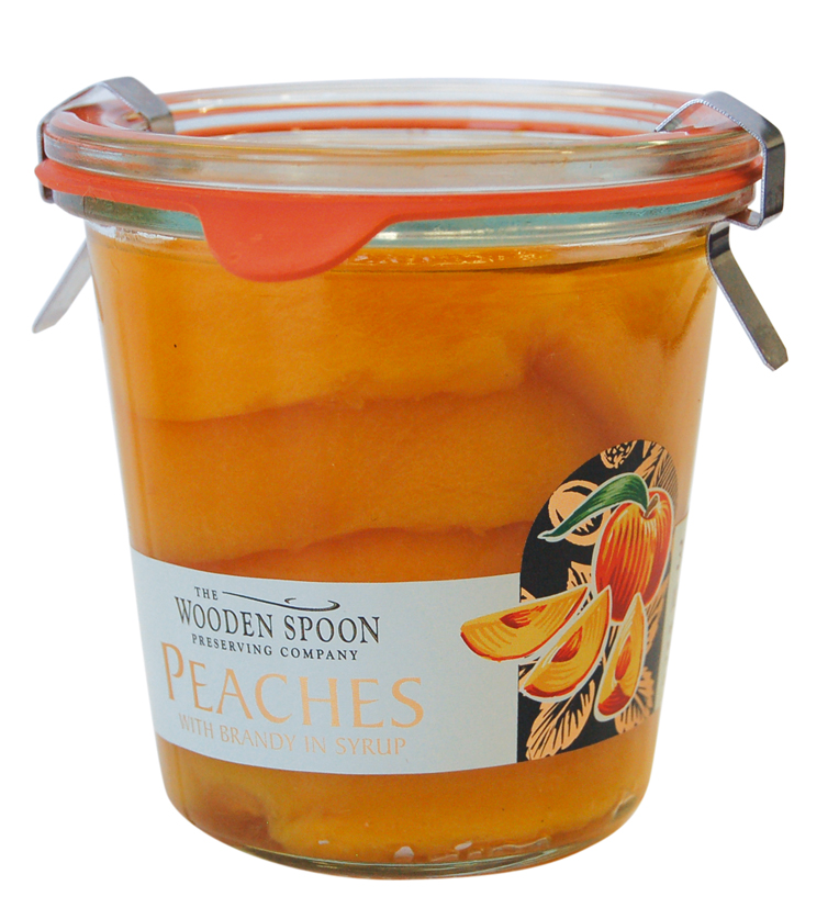 Peaches with Brandy