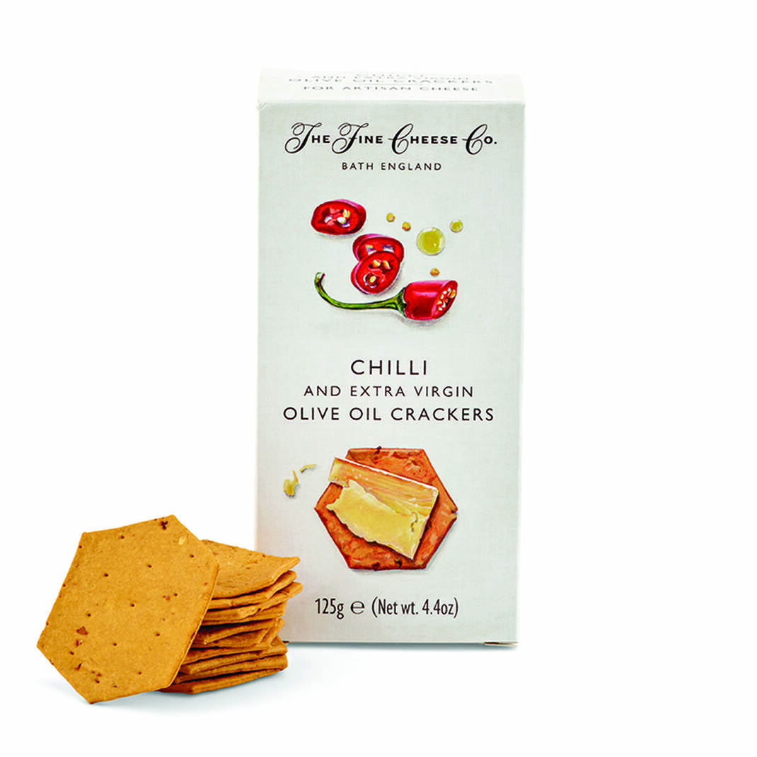 Chilli & Extra Virgin Olive Oil Crackers