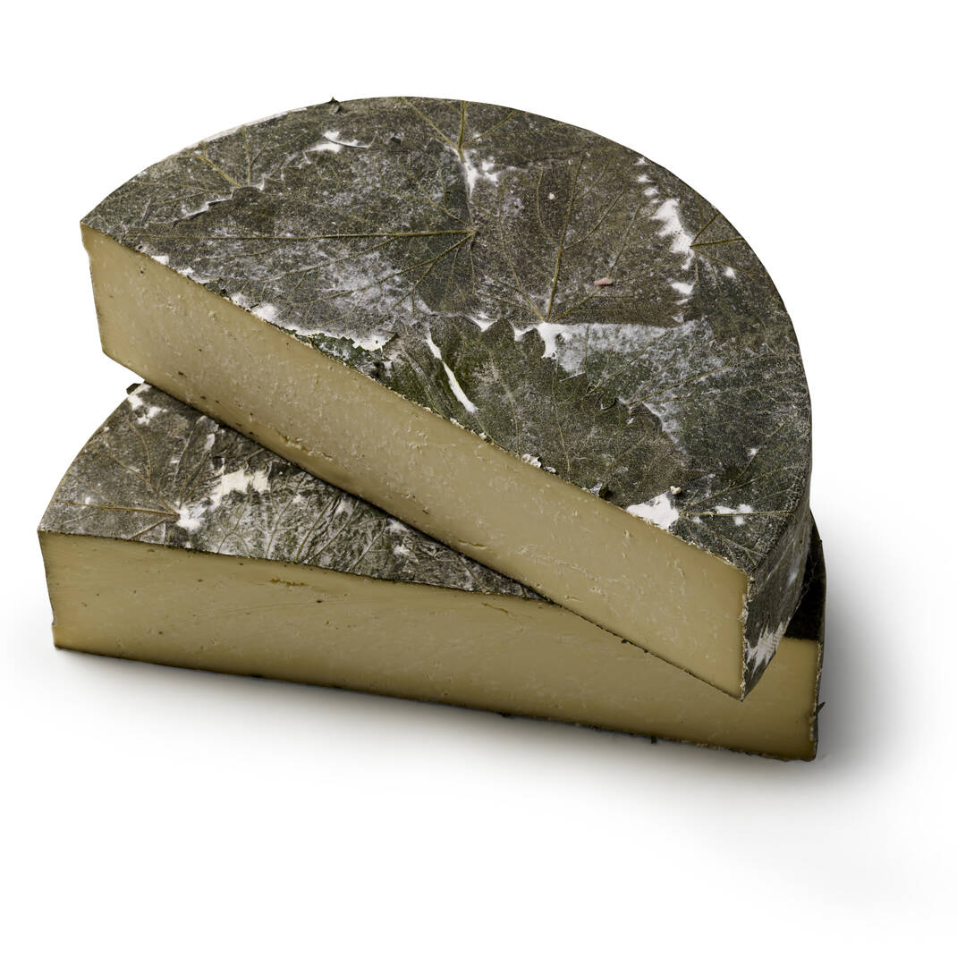 Cornish Yarg (a cut of whole cheese)