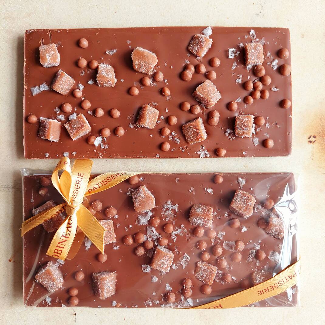 Milk Chocolate Sea Salted Caramel Fudge Bar