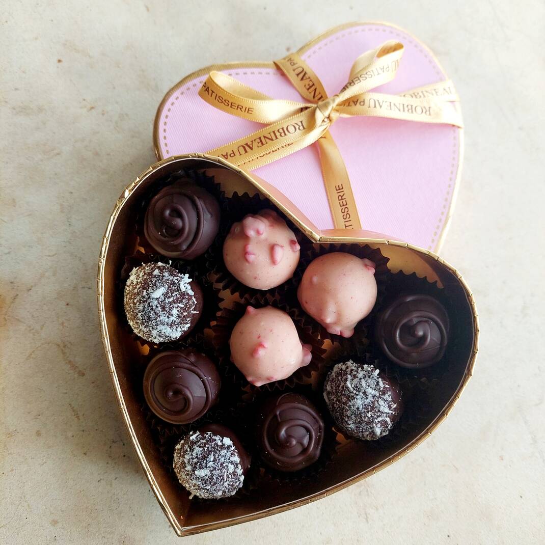 Pink Heart Gift Box