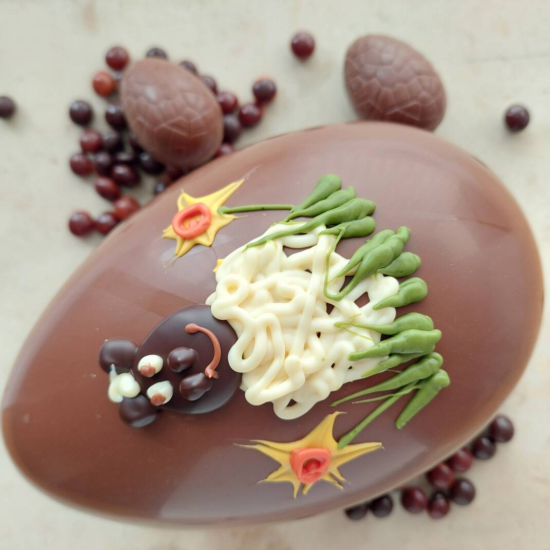 Extra Large Easter Lamb Chocolate Egg