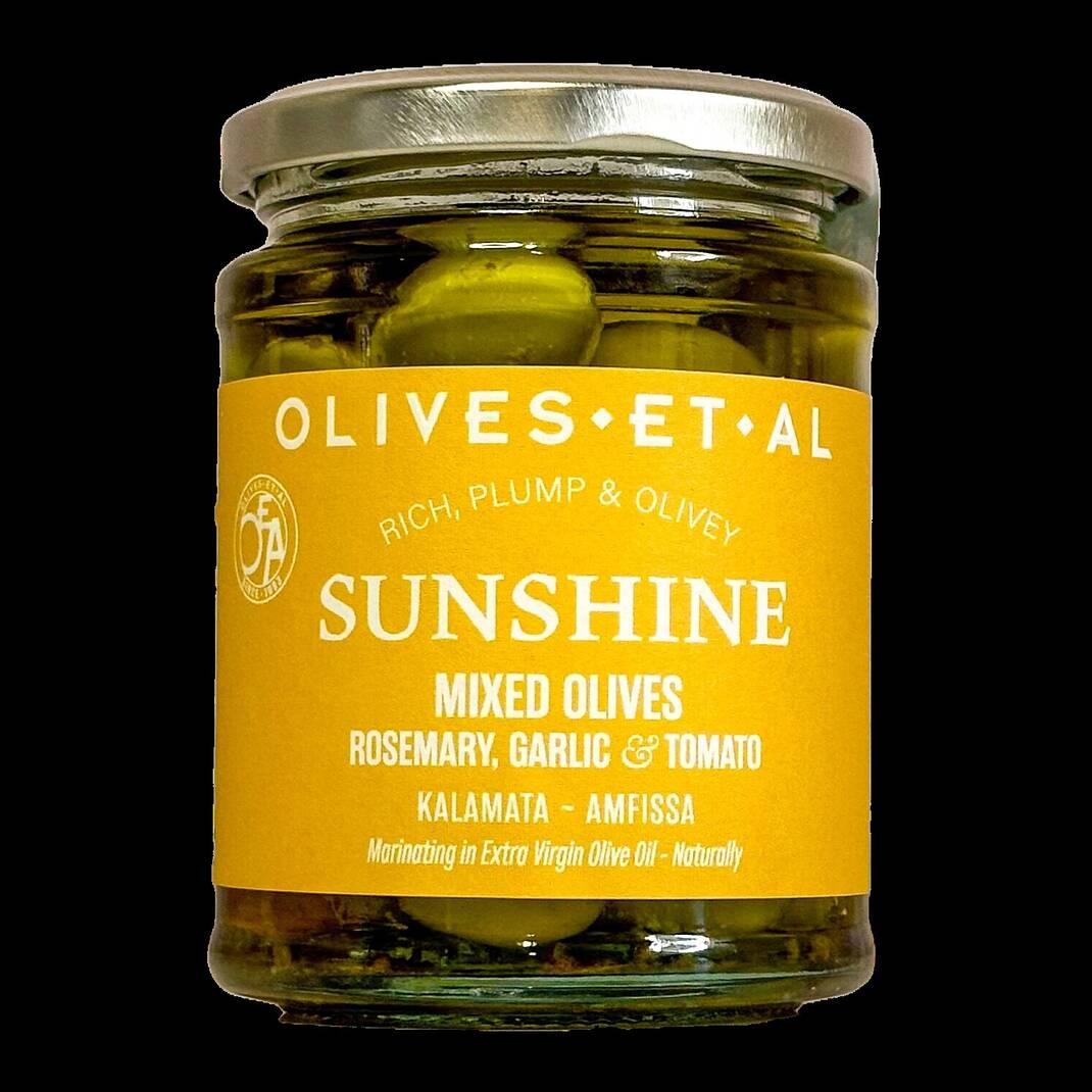 Sunshine Rosemary & Garlic Whole Olives