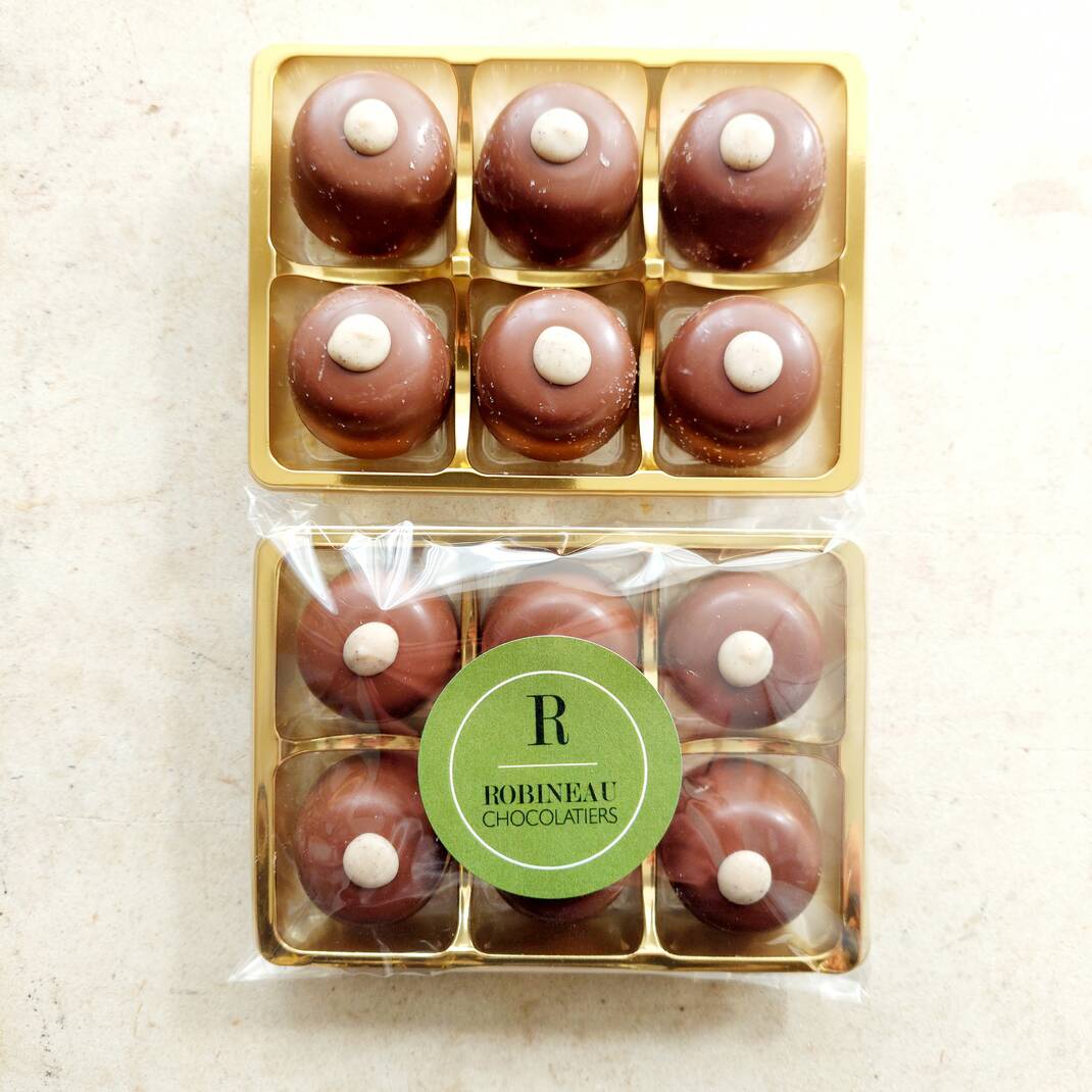6 Milk & White Chocolate Tiramisus