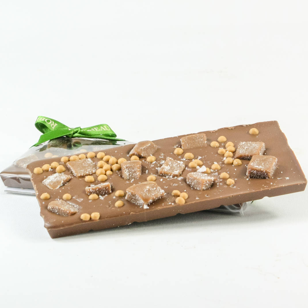 Milk Chocolate Sea Salted Caramel Fudge Bar