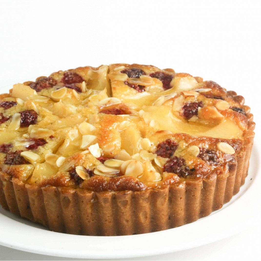 Small Frangipane: Raspberry and Pear